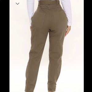 Olive Cargo Pants